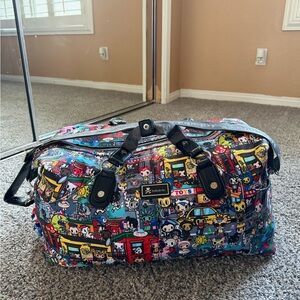 Tokidoki Colorful Character Duffel Bag
